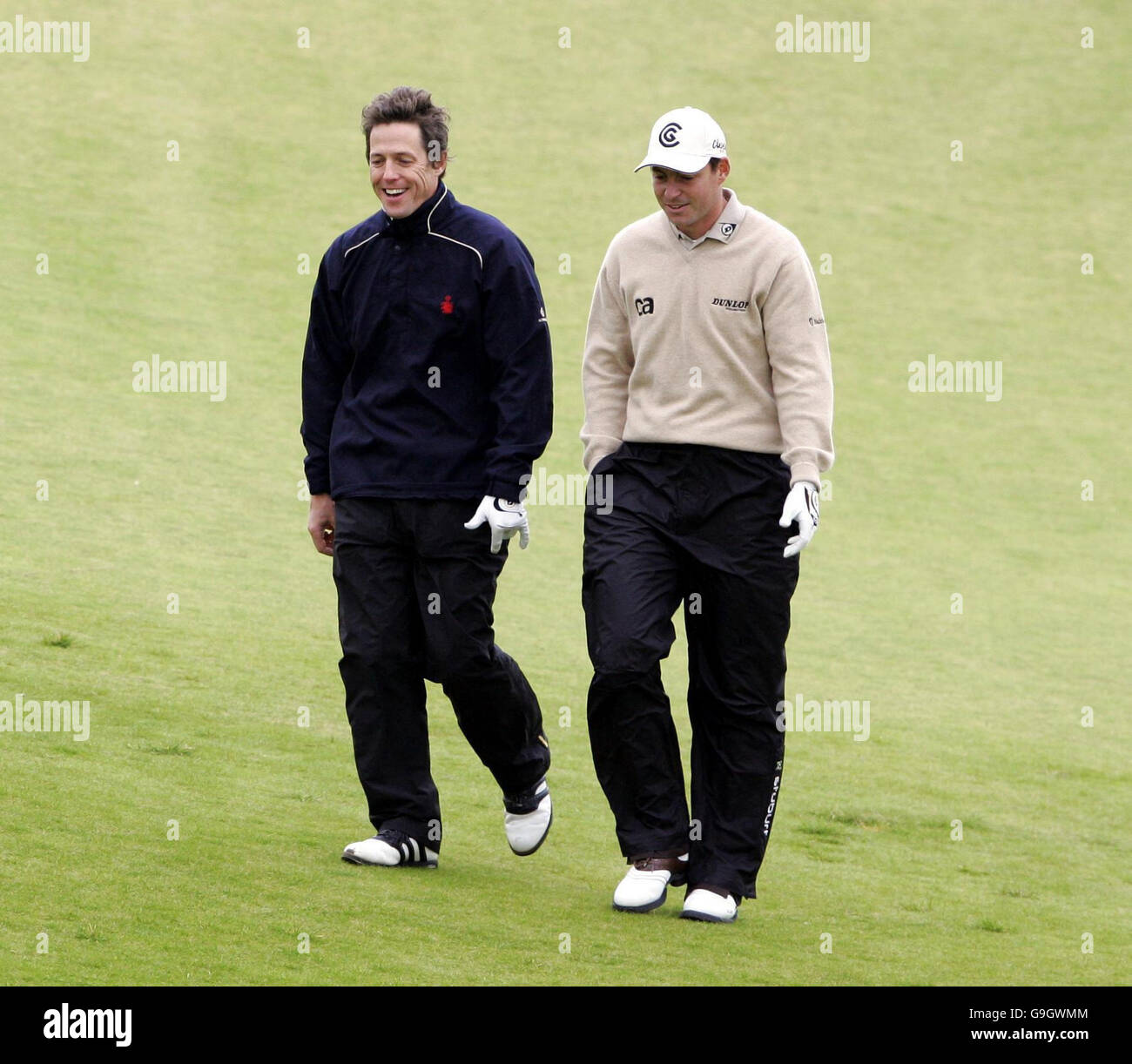 Golf - Dunhill Links Championship - Teyside.. England Cricketer Michael Australia