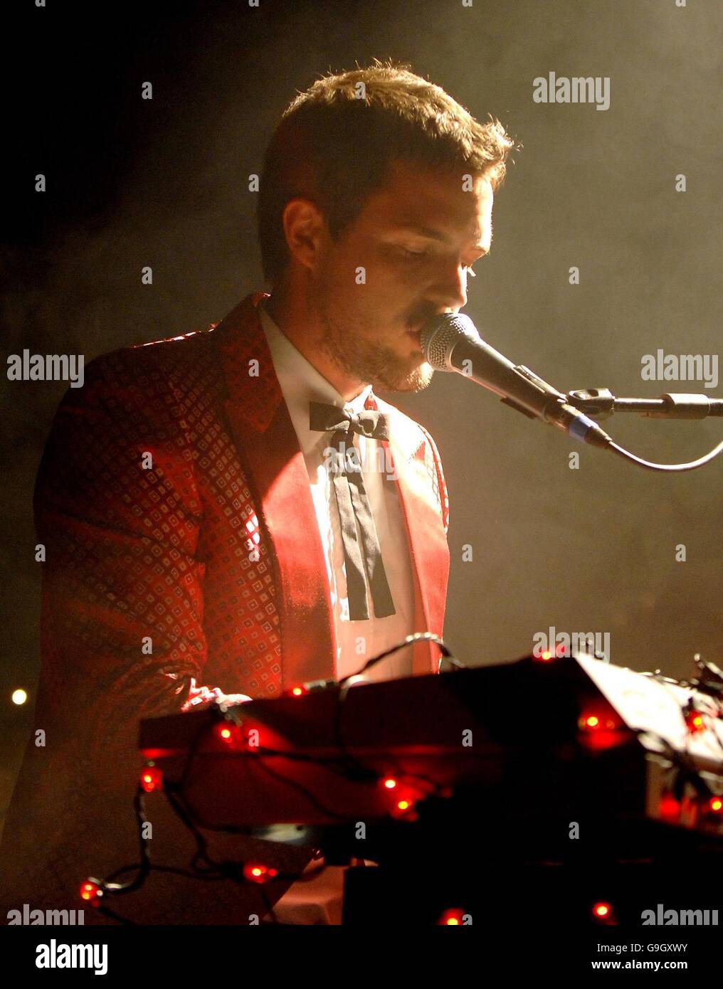 Brandon Flowers of The Killers performs in concert at the Empress