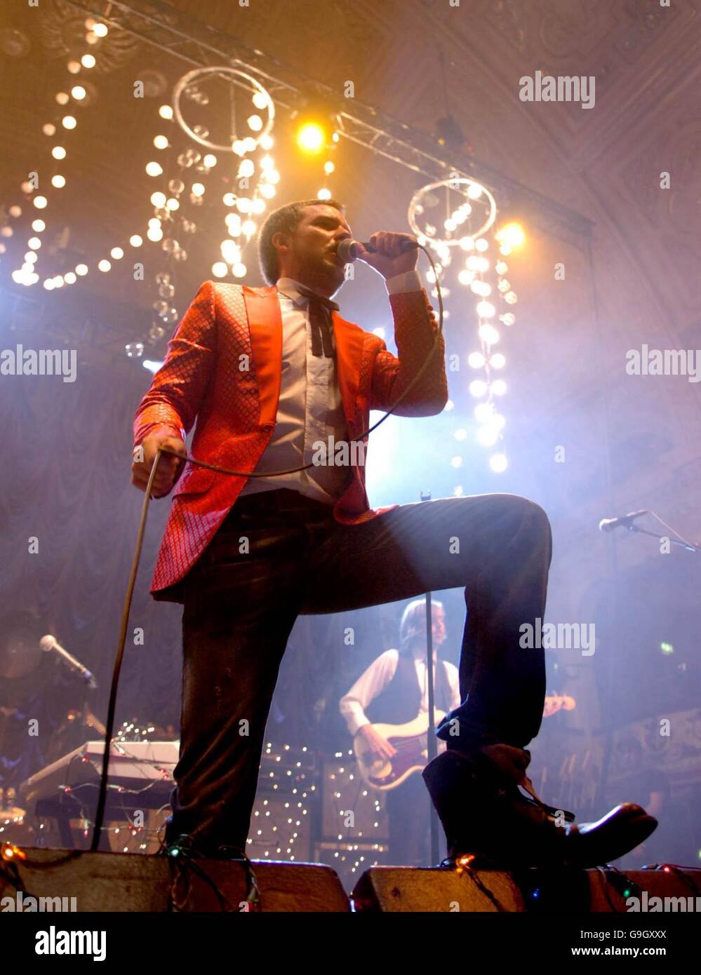 Brandon Flowers of The Killers performs in concert at the Empress