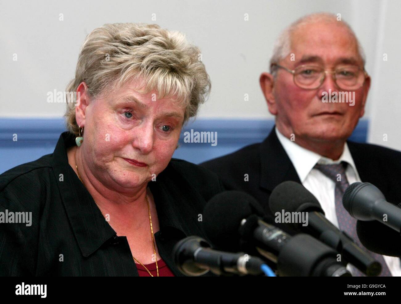 Ann Ming, mother of murdered Julie Hogg, and her husband Charlie during ...