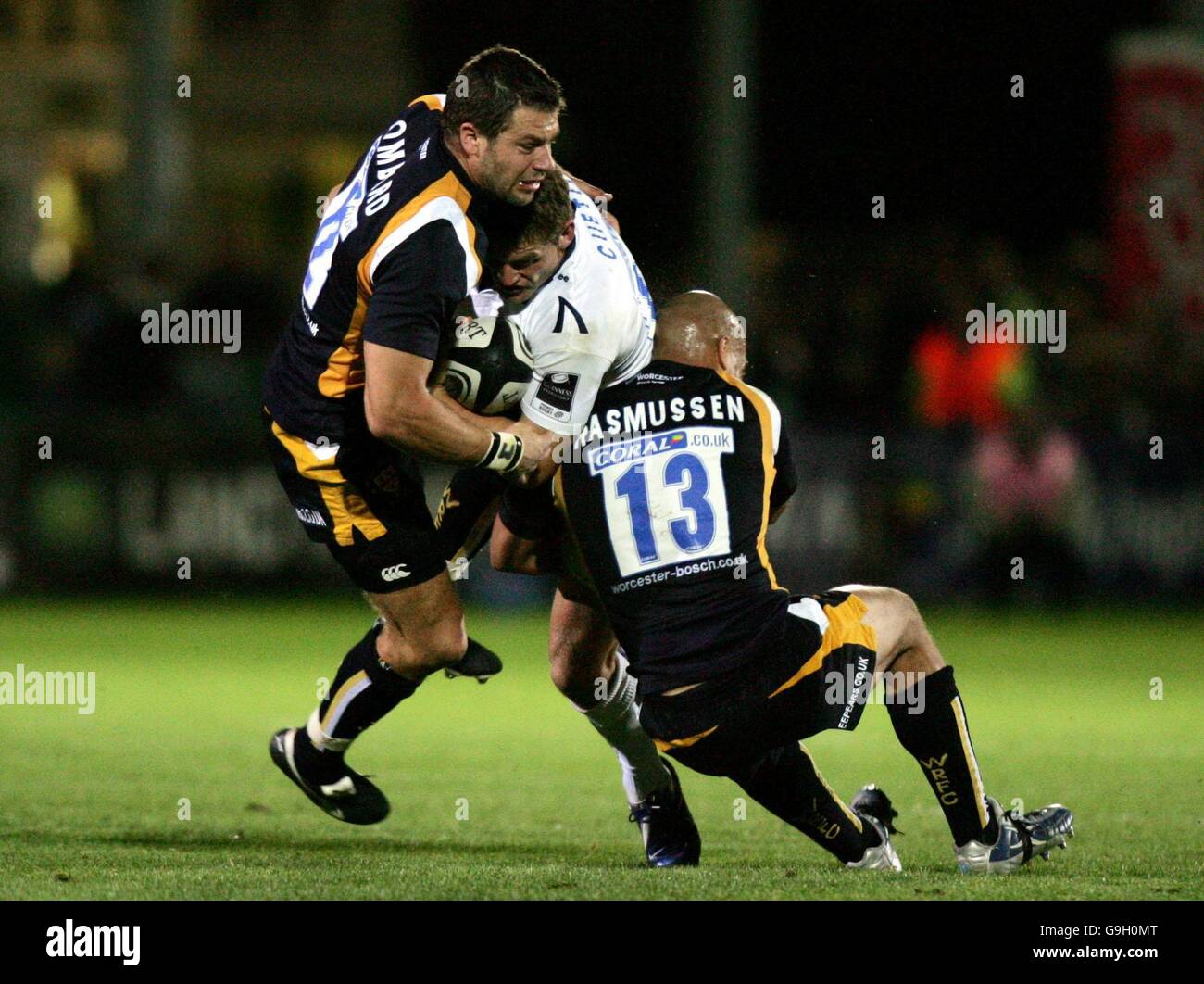 Rugby Union - Guinness Premiership match - Worcester v Sale. Stock Photo