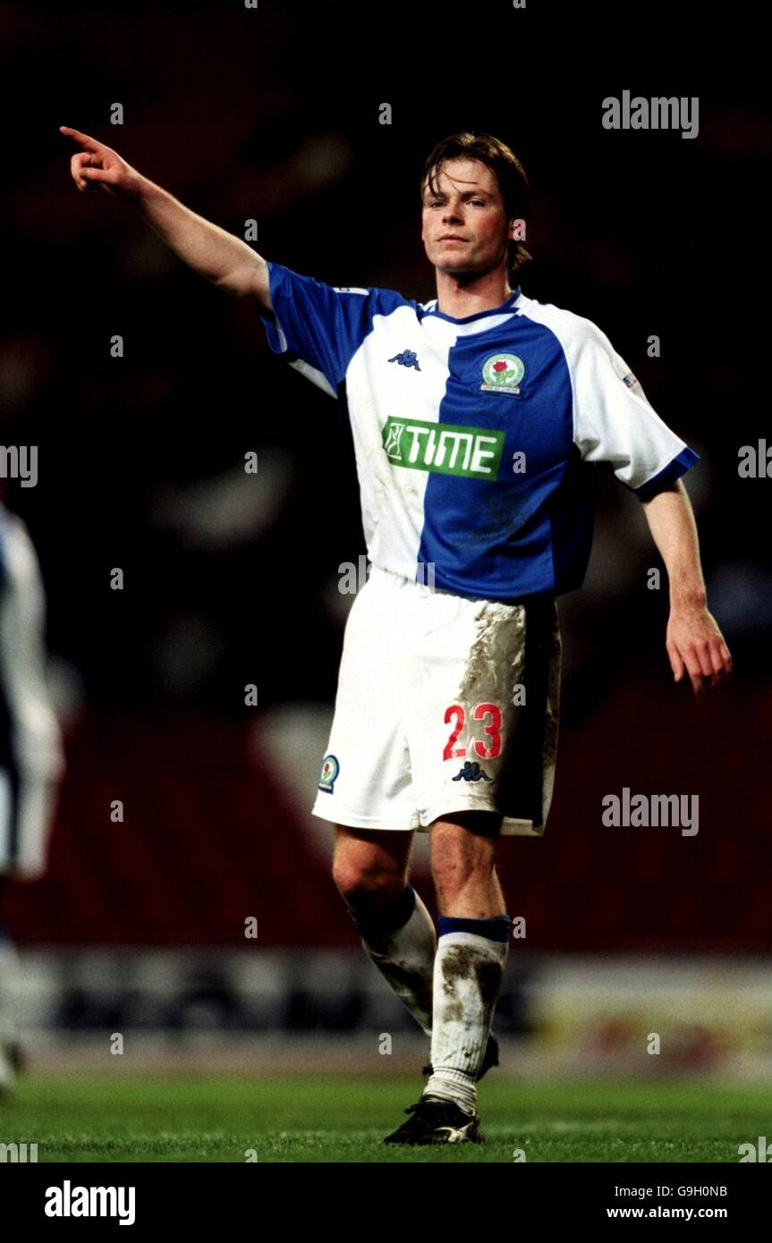 Soccer - AXA FA Cup - Third Round - Blackburn Rovers v Chester City. Alan Mahon, Blackburn Rovers Stock Photo