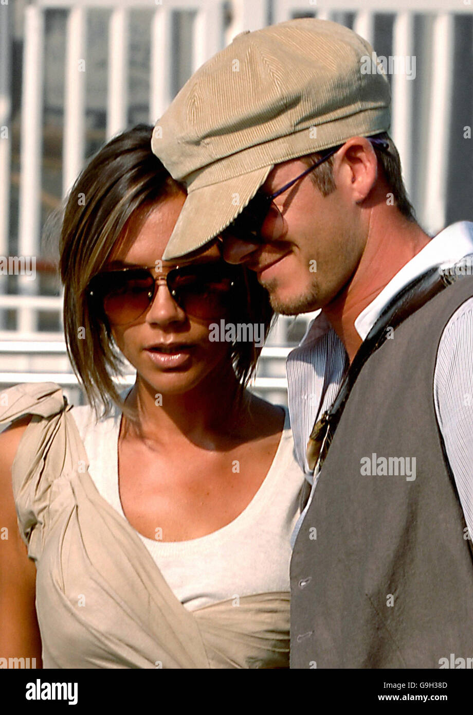 David and Victoria Beckham in Venice Stock Photo - Alamy