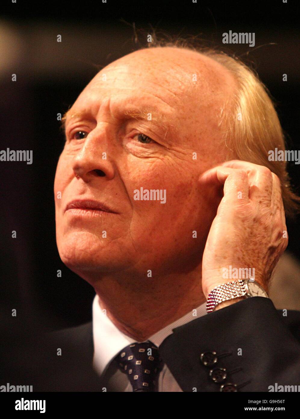 Labour Party Conference. Former Labour Party leader Neil Kinnock Stock Photo