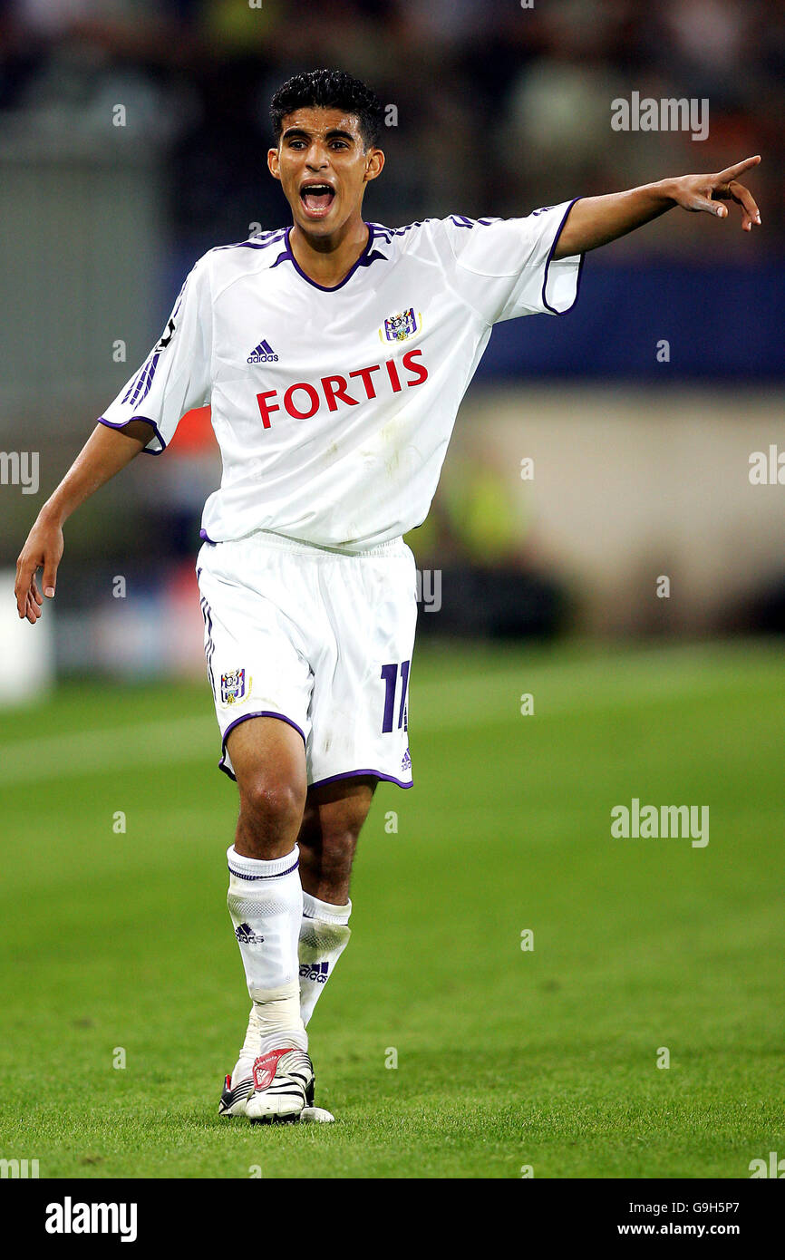 Mbark Mbark boussoufa anderlecht hi-res stock photography and images - Alamy