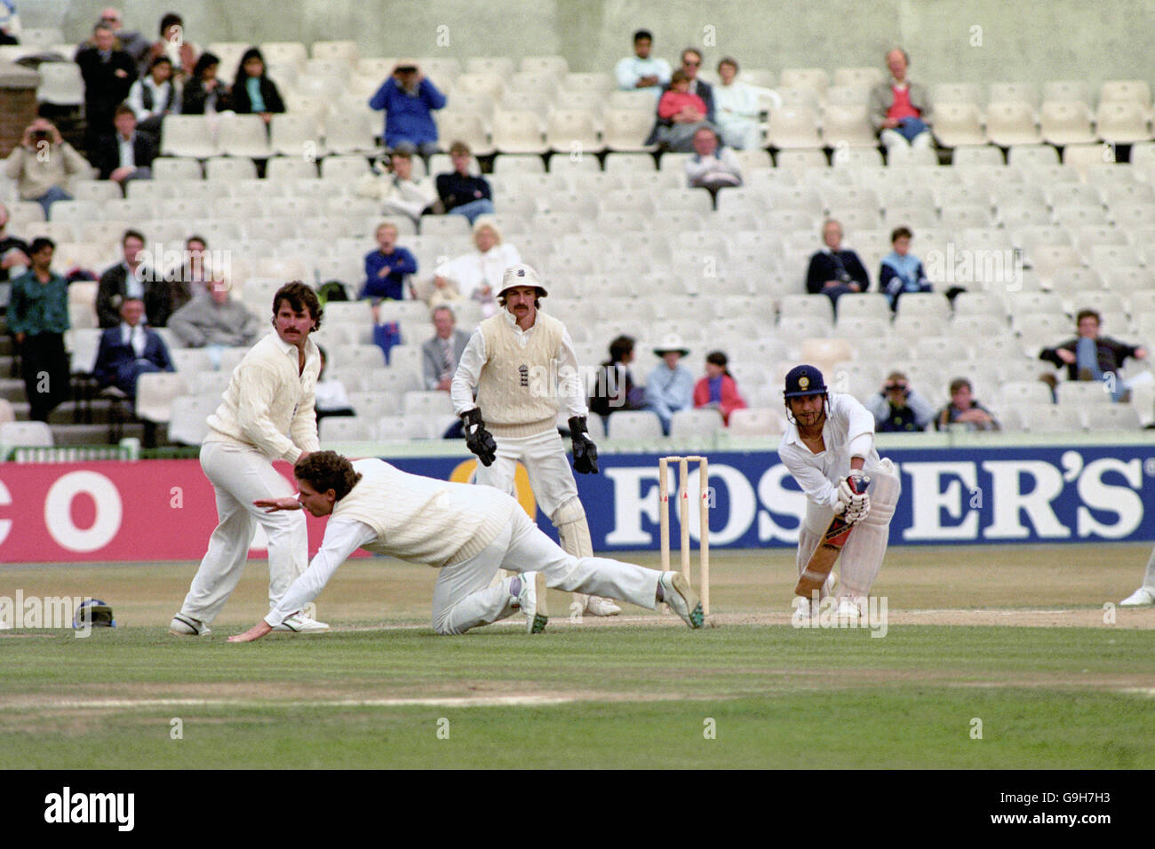 Cricket england v india second test old trafford hires stock