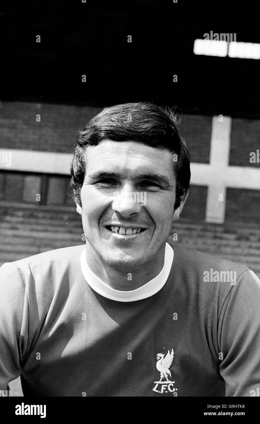Ron yeats of liverpool Black and White Stock Photos & Images - Alamy