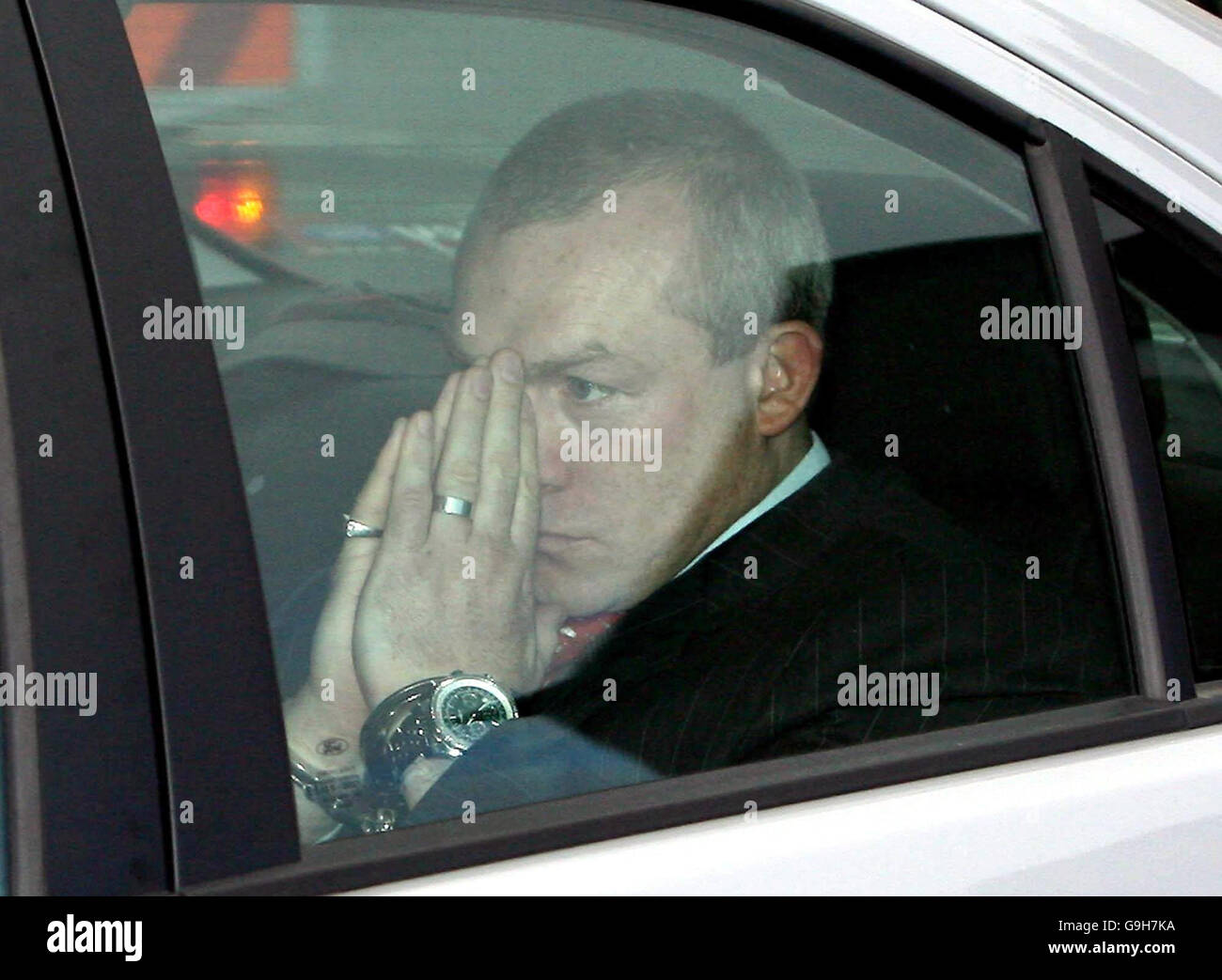 Aviation broker John Kinsella arrives at Dublin District Court, where