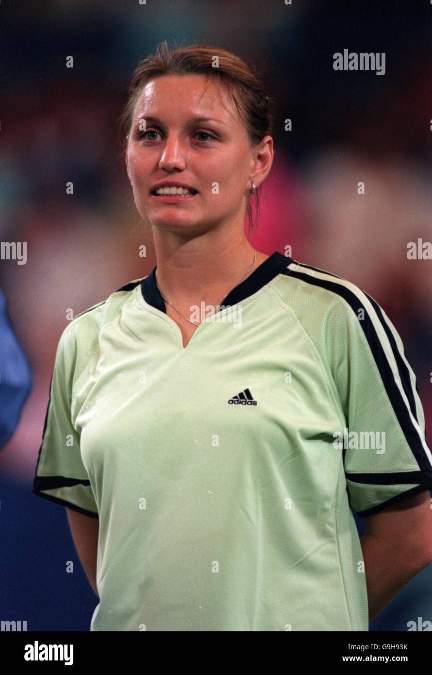 Tennis - Hopman Cup - Perth. Slovak Republic's Karina Habsudova in ...