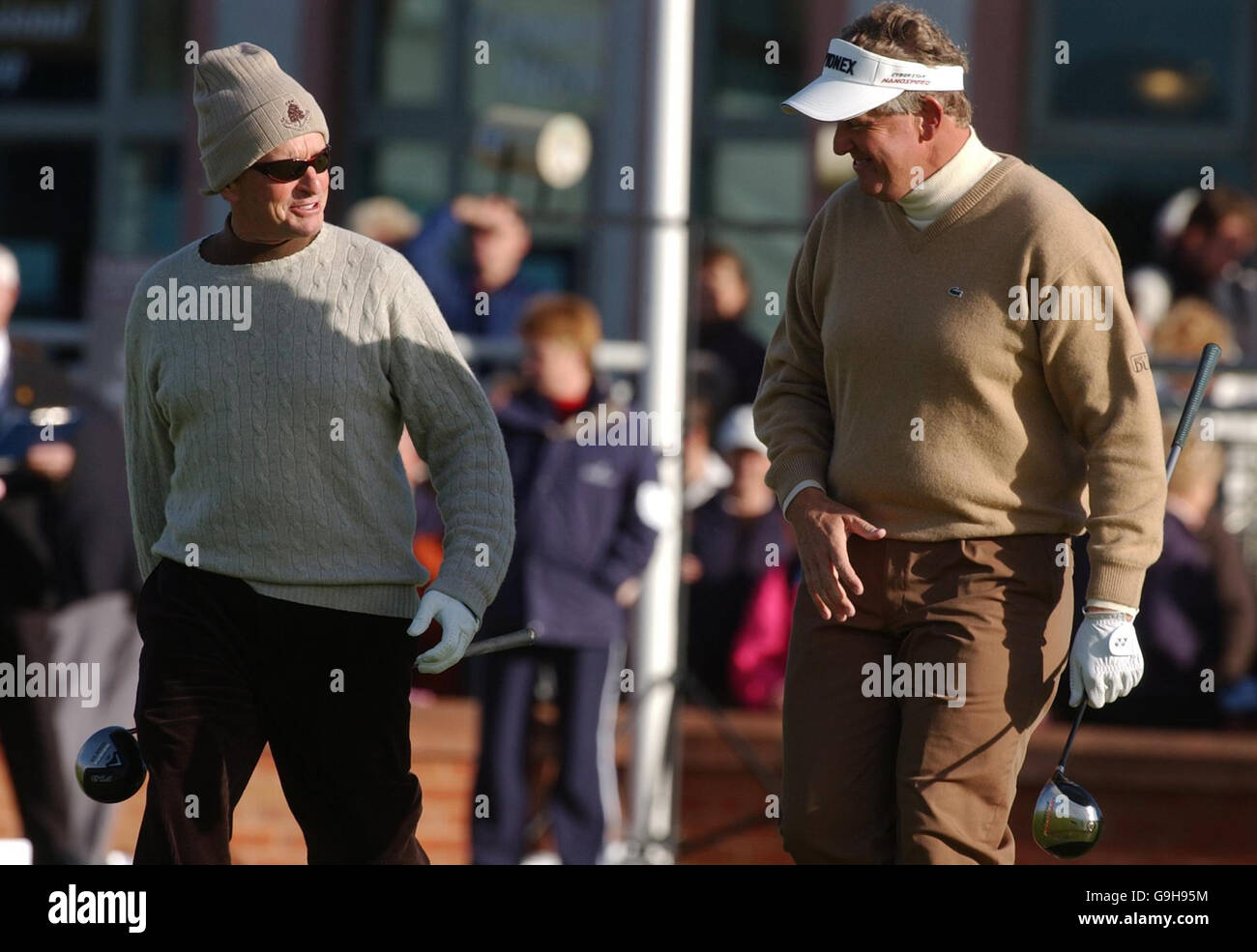 Michael Douglas and Colin Montgomerie, Alfred Dunhill Links