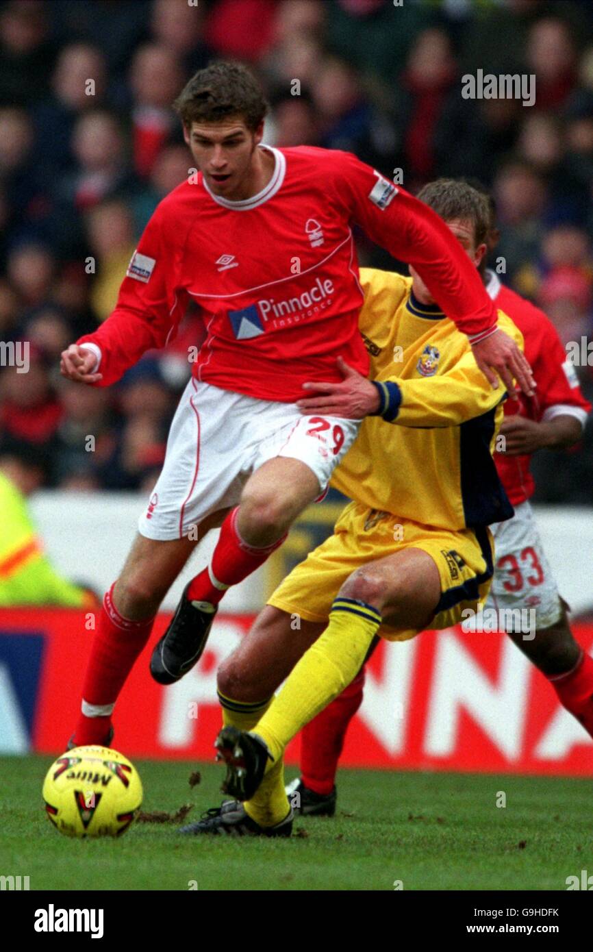 Soccer - Nationwide League Division One - Nottingham Forest v Crystal Palace Stock Photo