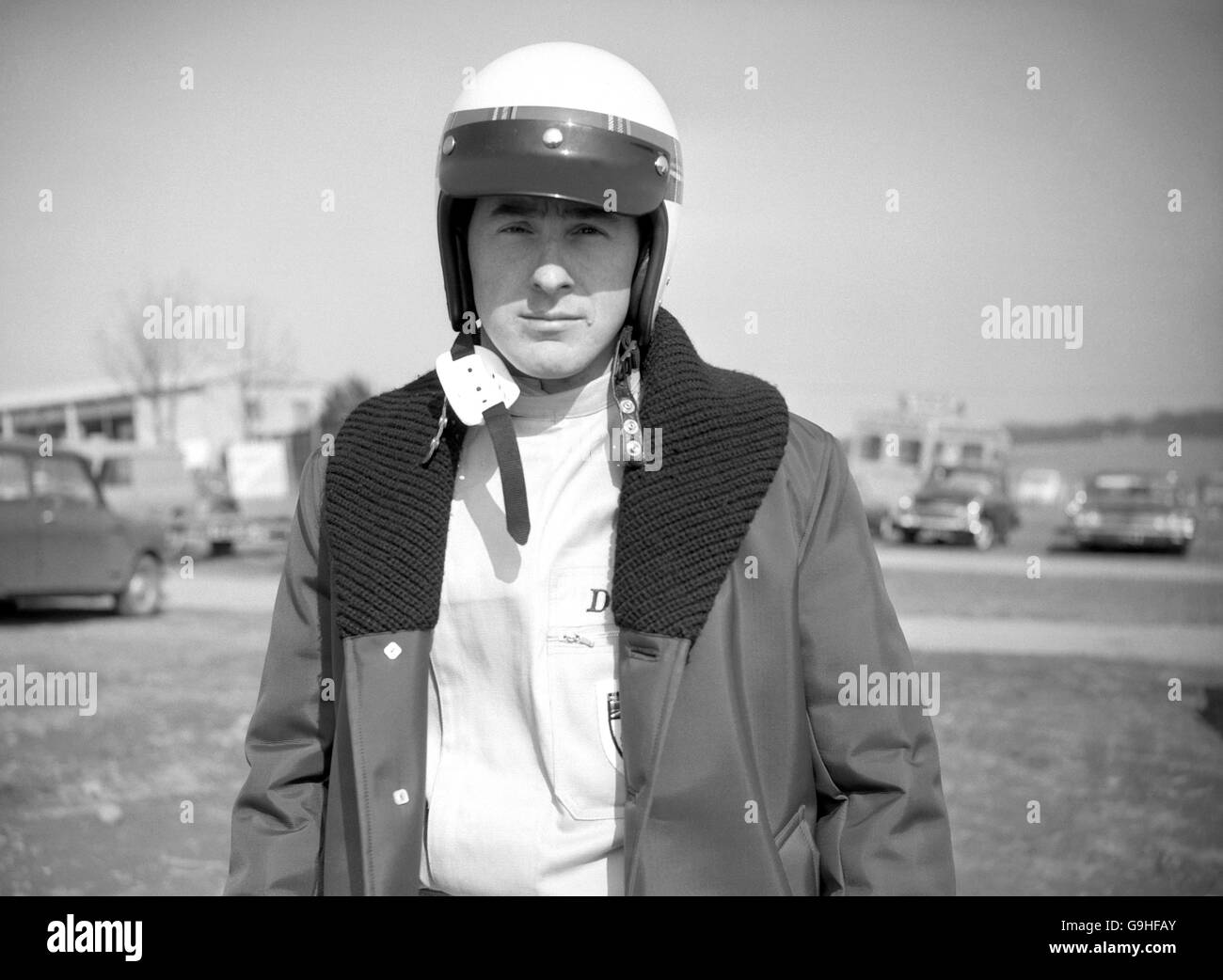 Formula One. Jackie Stewart Stock Photo