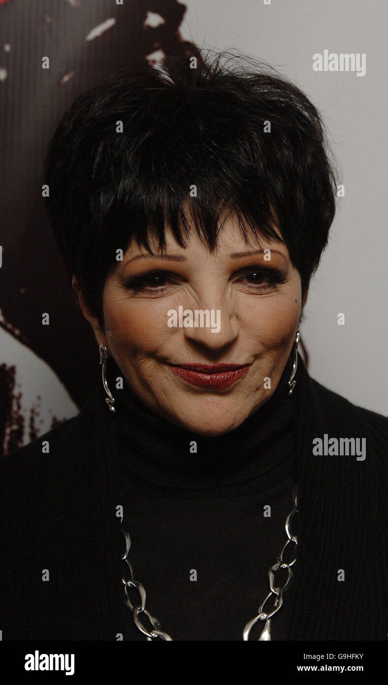 Actress Liza Minnelli arrives for the screening of An Evening With Liza ...