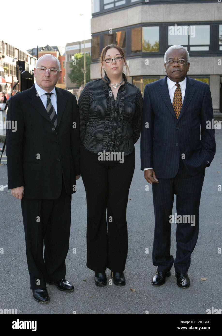 Inquest into the death of Terry Lloyd Stock Photo Alamy