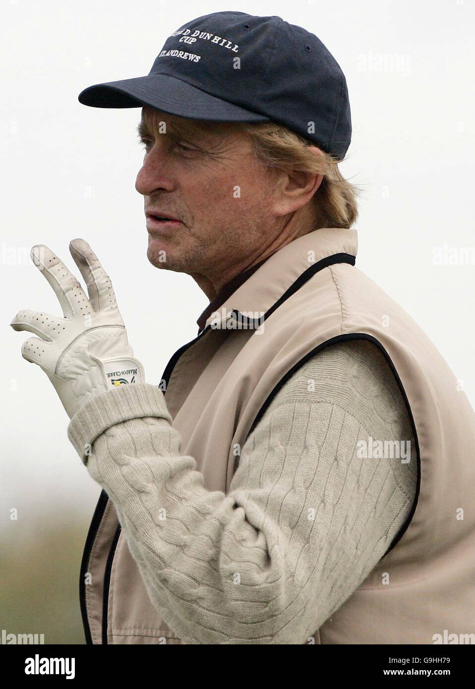 Golf Dunhill Links championship practice St Andrews golf Course