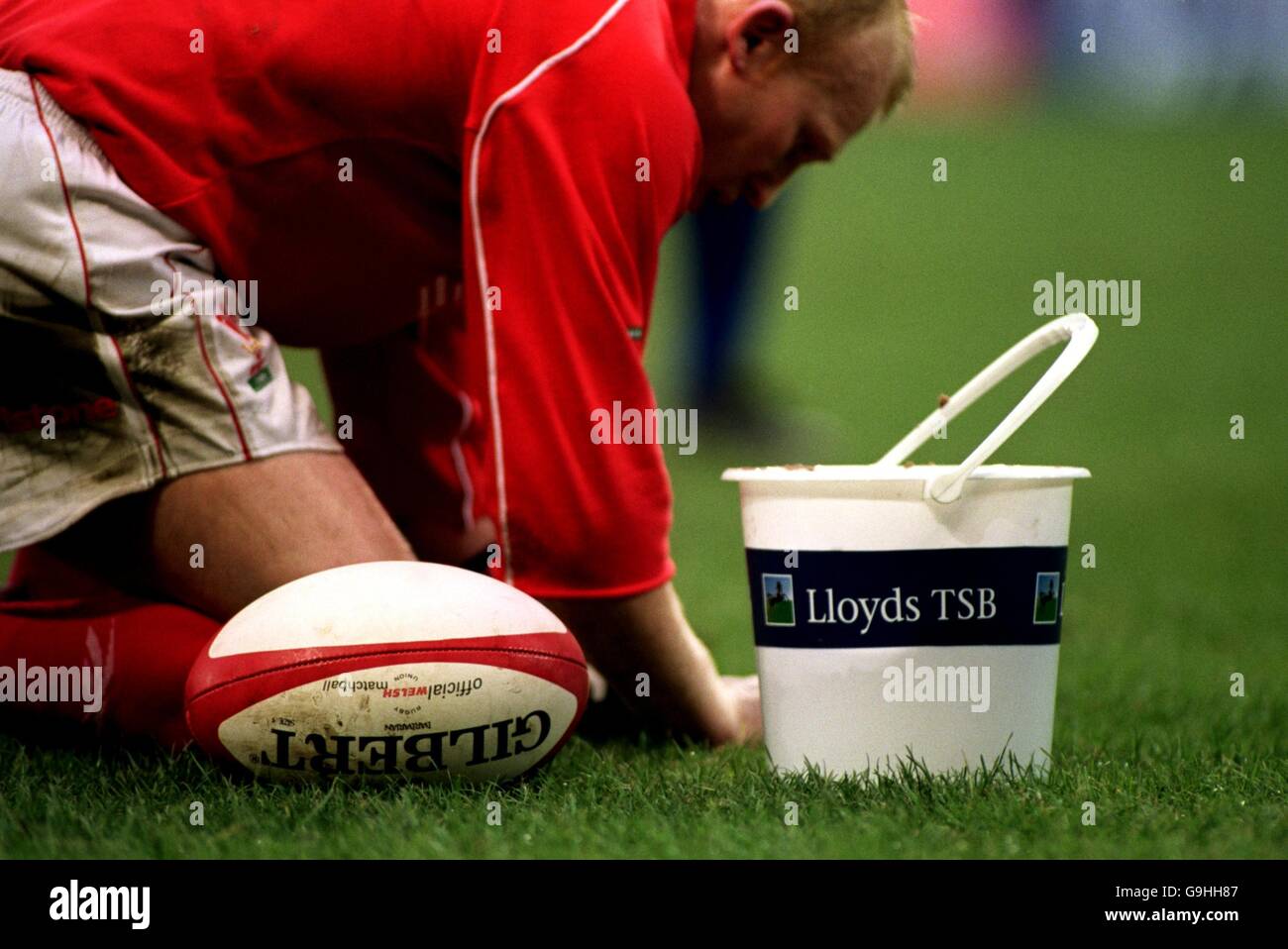 Cliche-Kick the Bucket Stock Photo - Alamy