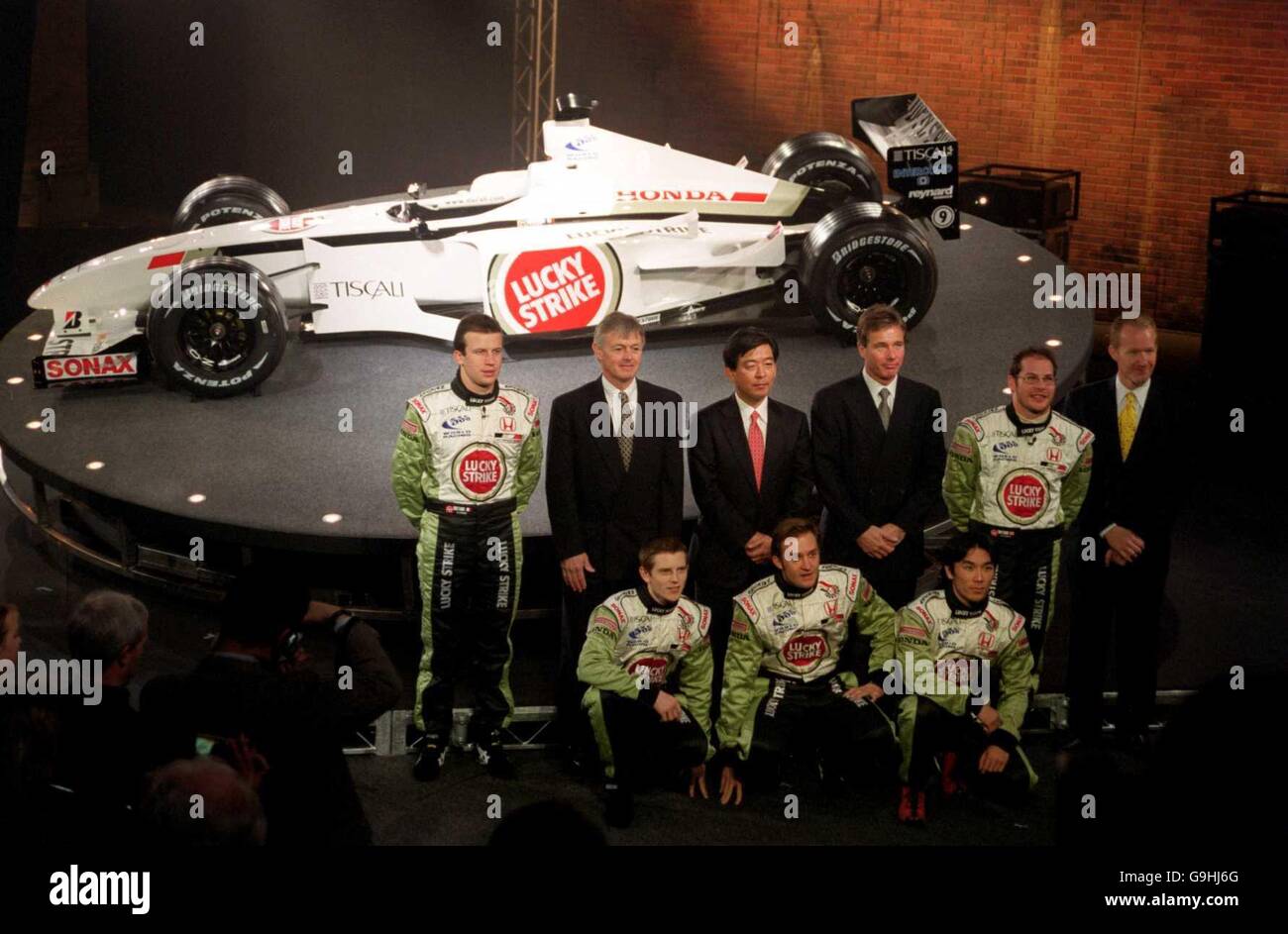 Lucky strike honda racing f1 team hi-res stock photography