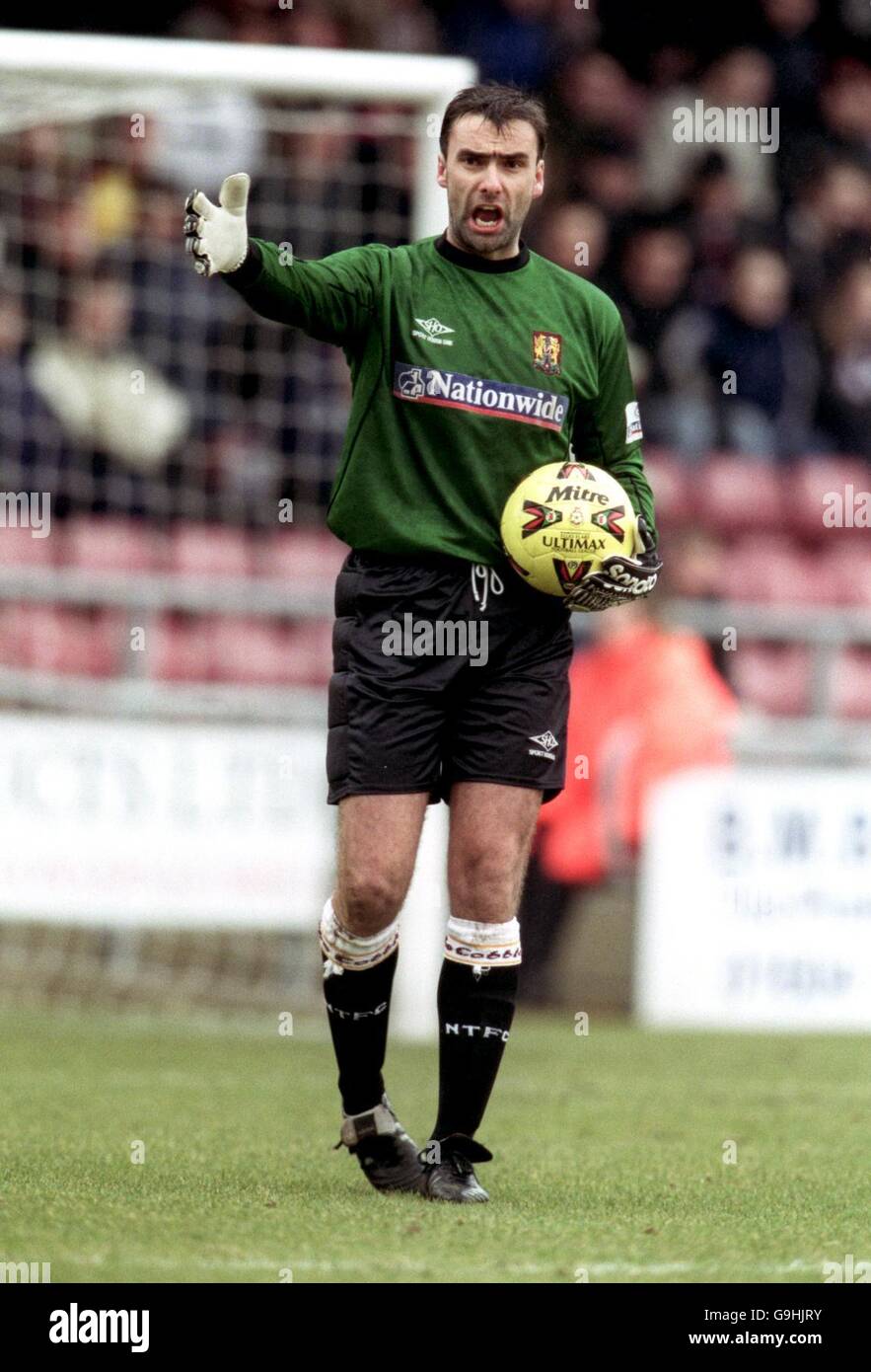 Soccer - Nationwide League Division Two - Northampton Town v Luton Town. Keith Welch, Northampton Town goalkeeper Stock Photo