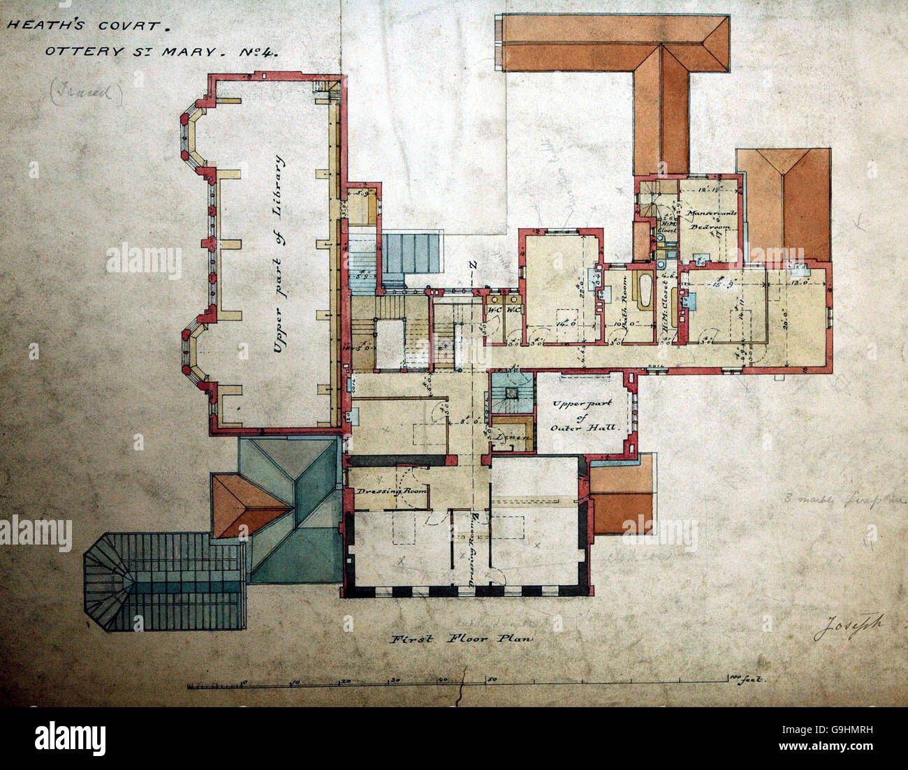 The chanters house in ottery st mary hires stock photography and