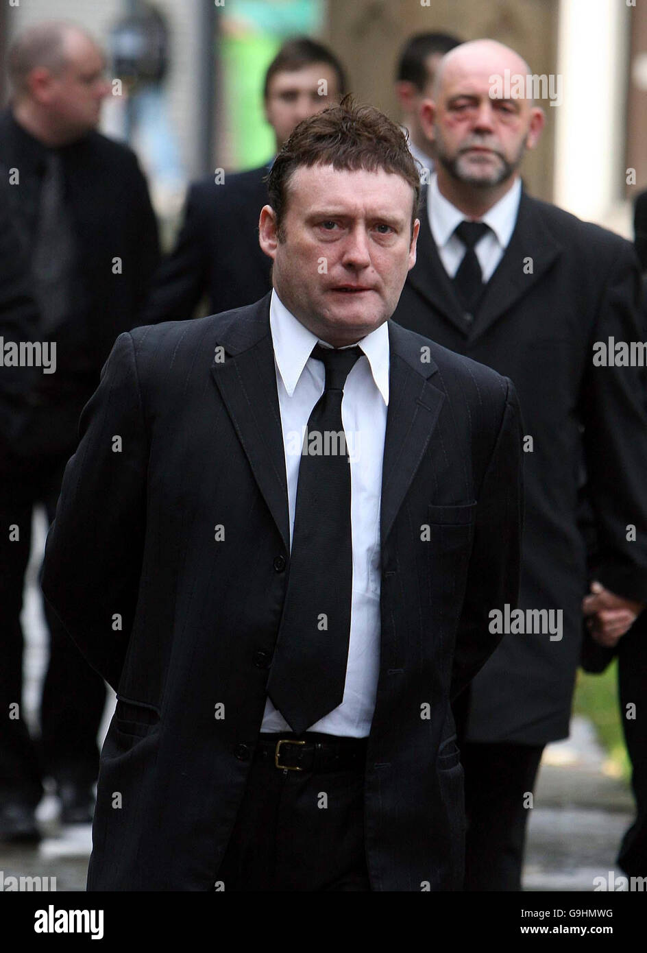Paul Hunter funeral Stock Photo 109183692 Alamy