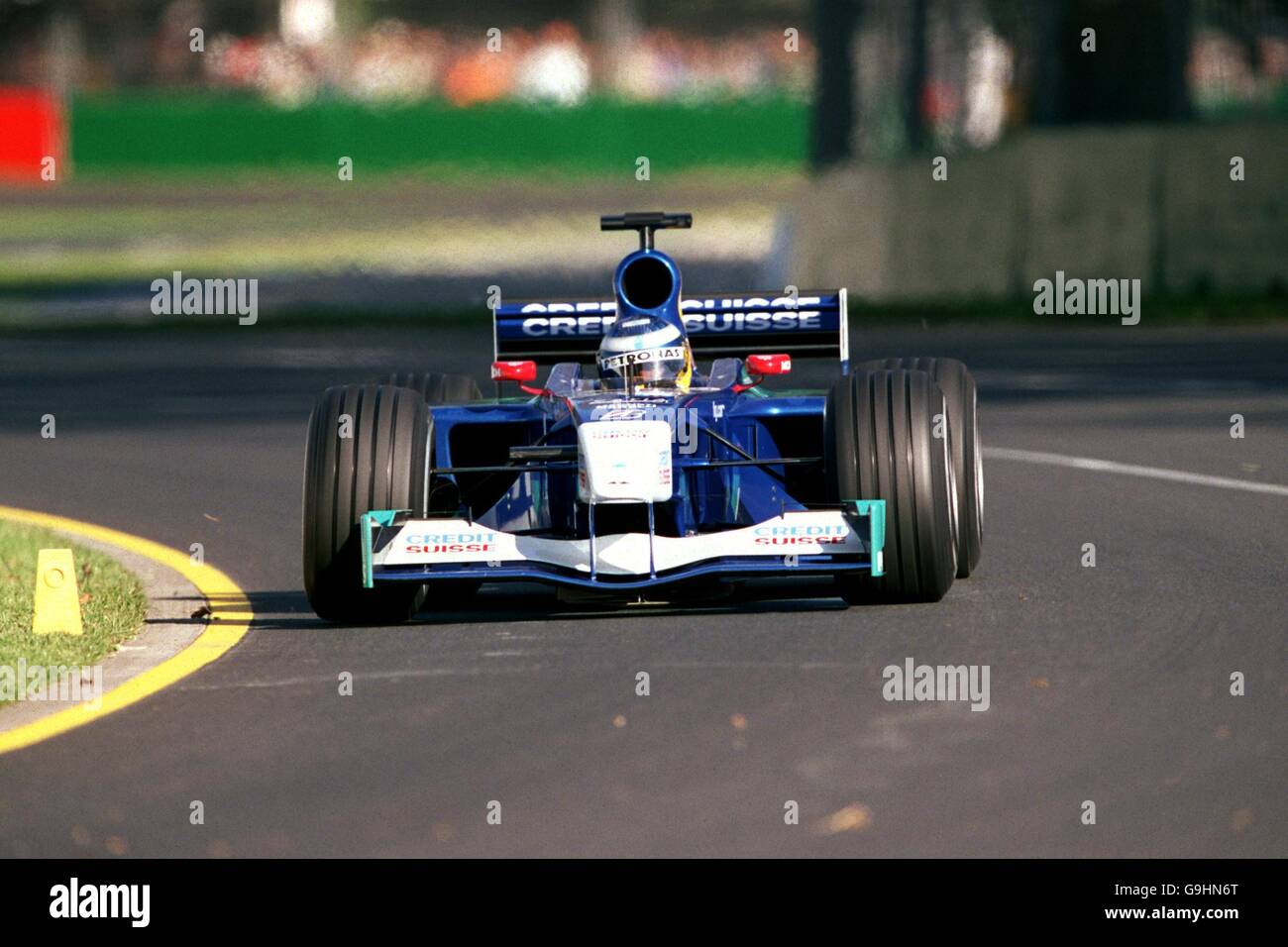 Formula One Motor Racing - Australian Grand Prix - Qualifying. Nick Heidfeld Stock Photo