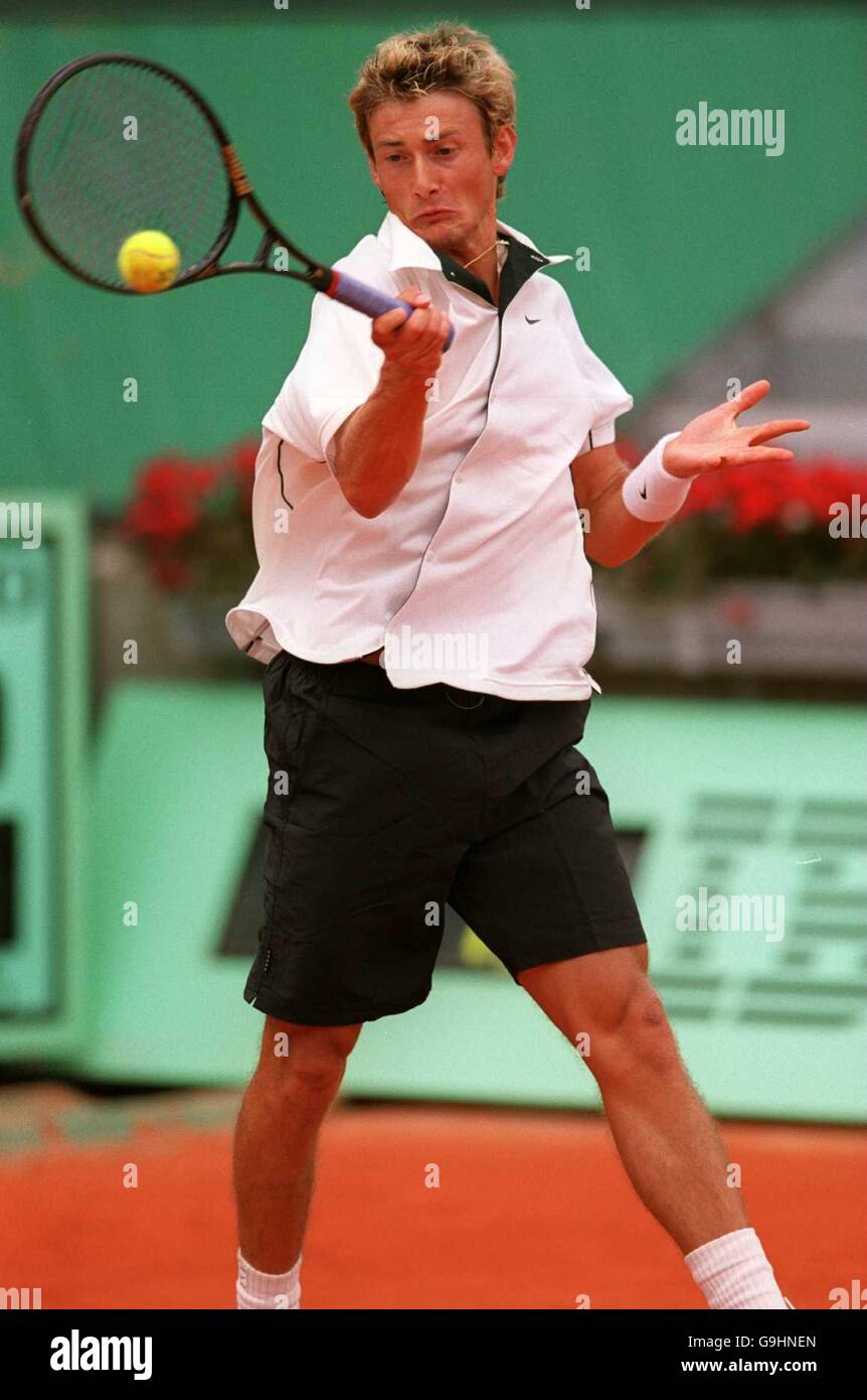 Tennis French Open Roland Garros 2000 Stock Photo Alamy
