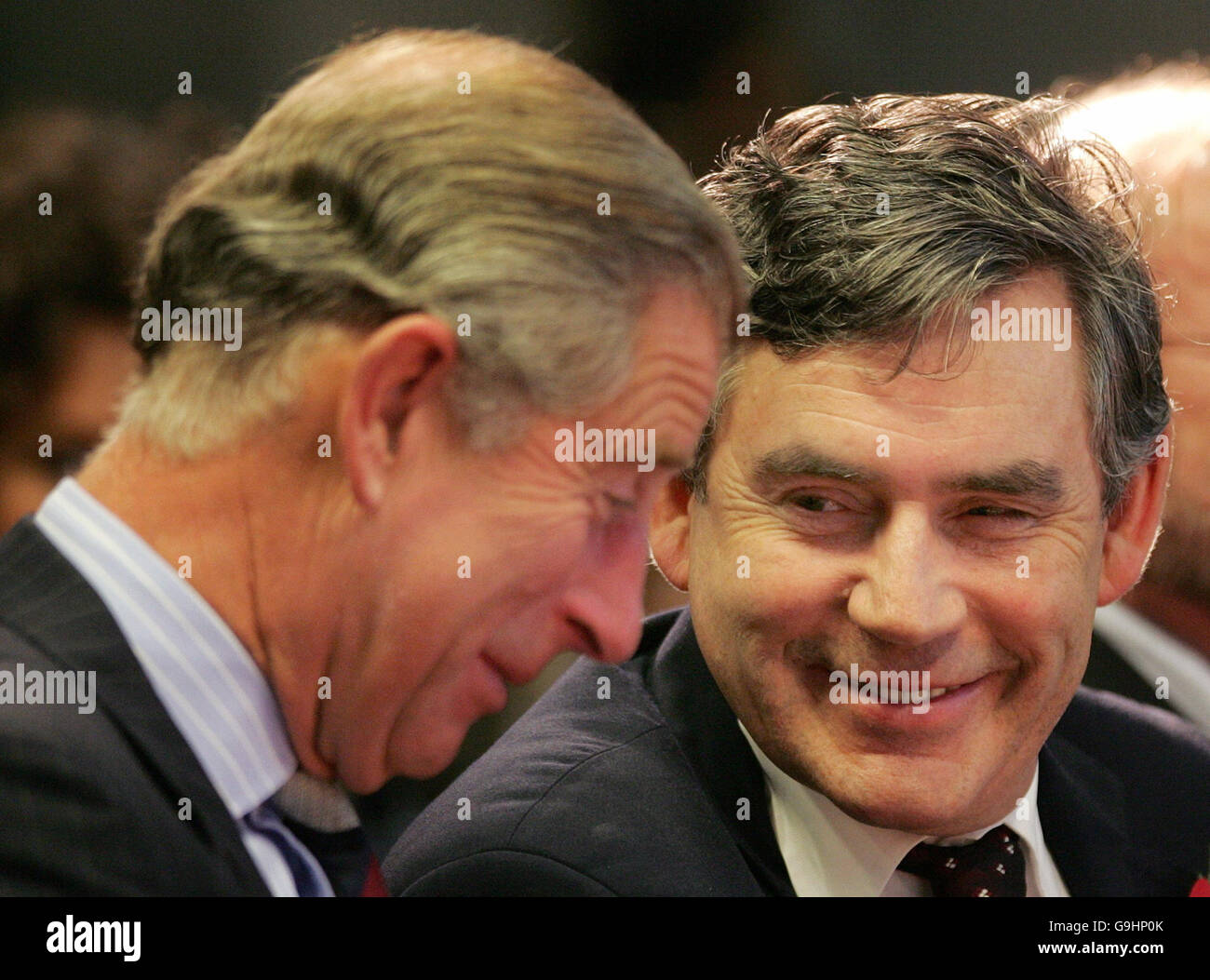 The Prince of Wales (left) with Britain's Chancellor of the Exchequer