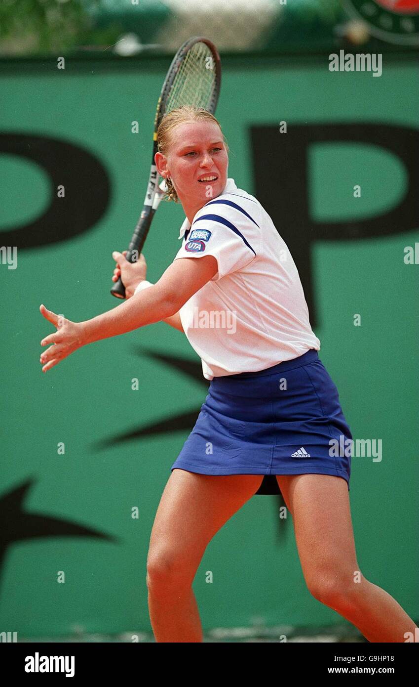 Tennis French Open Roland Garros 2000 Stock Photo Alamy