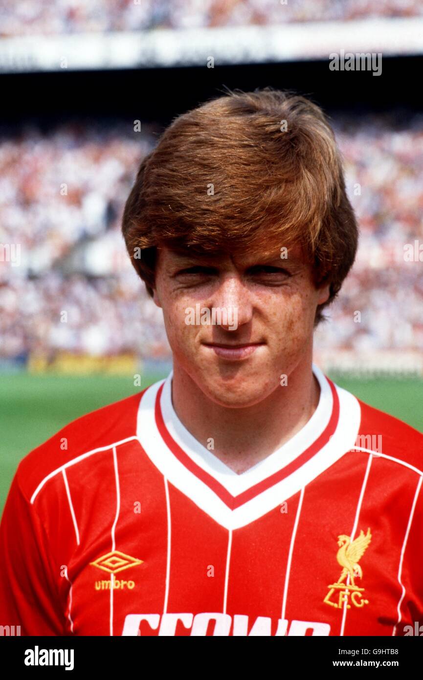 Soccer - Football League Division One - Liverpool. Steve Nicol, Liverpool Stock Photo