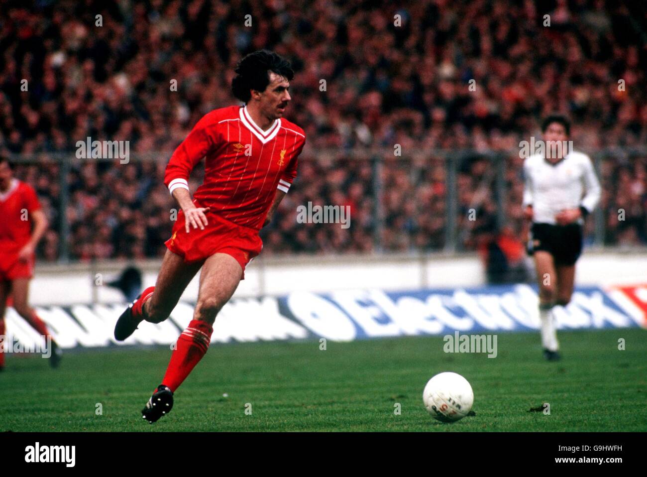 Soccer Milk Cup Final Liverpool v Manchester United Stock Photo Alamy