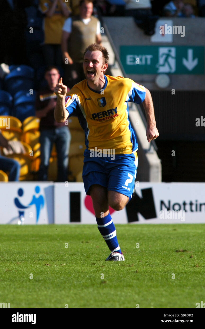 Soccer CocaCola Football League Two Mansfield Town v Accrington