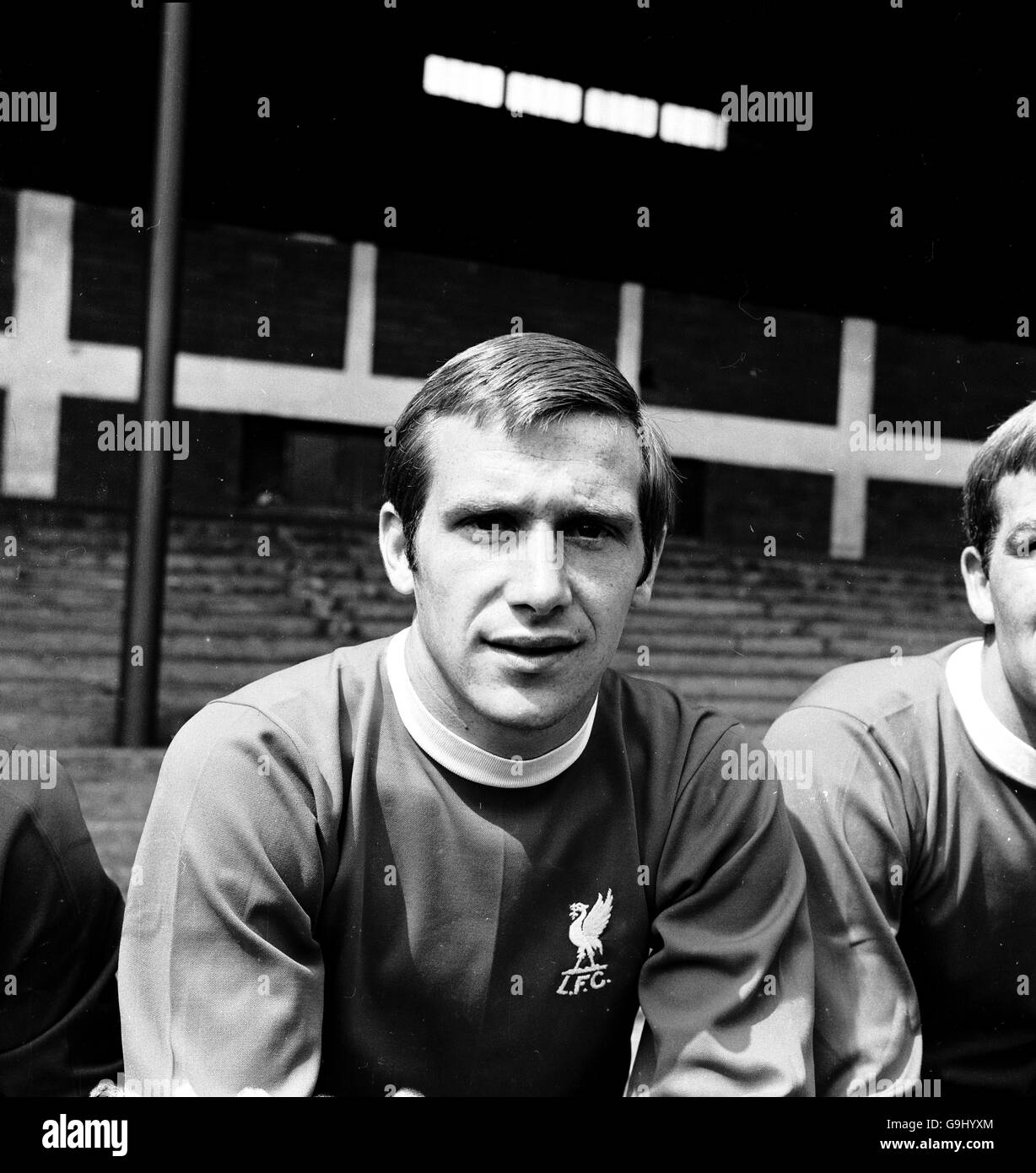 Soccer - Football League Division One - Liverpool Photocall. Bobby Graham, Liverpool Stock Photo