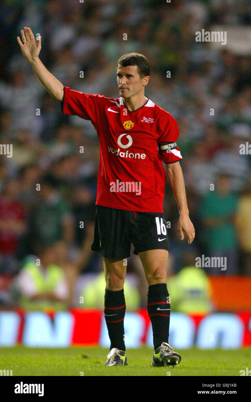 Soccer Roy Keane Testimonial Manchester United v Celtic Old
