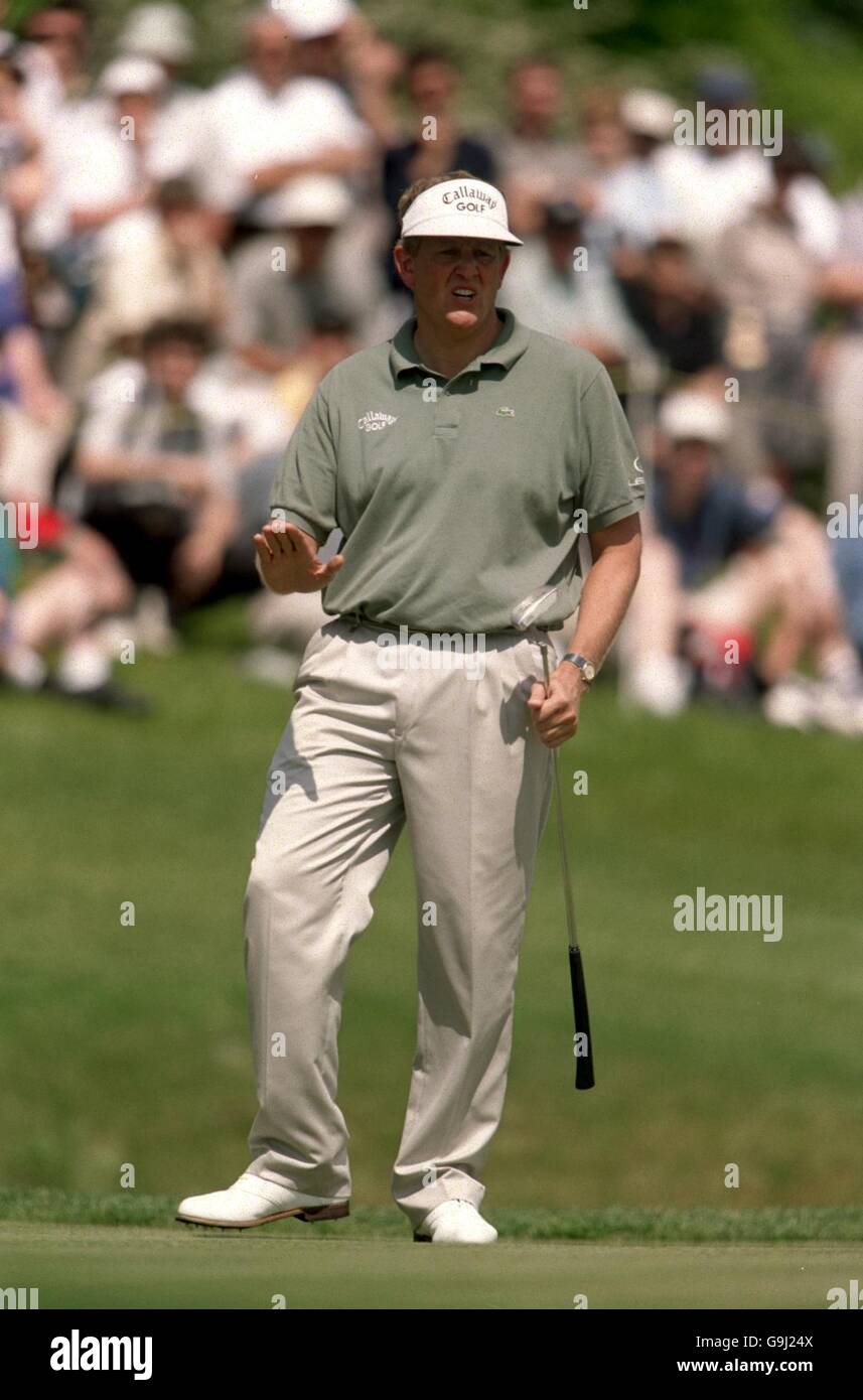 Golf Benson and Hedges International Open Fourth Day The Belfry