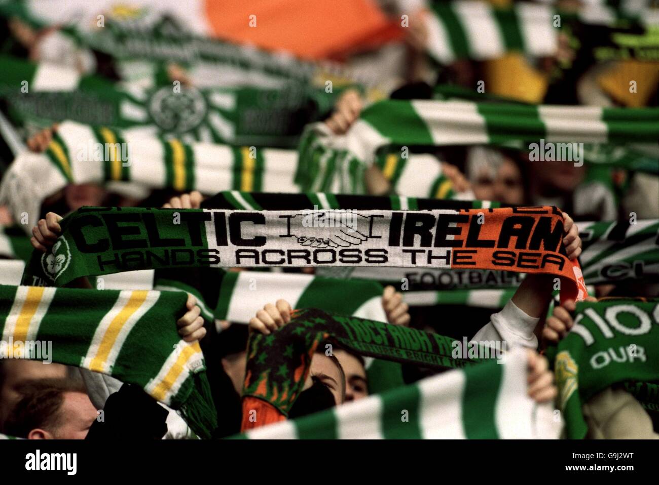 Scottish Soccer - Bank of Scotland Premier Division - Celtic v Rangers Stock Photo