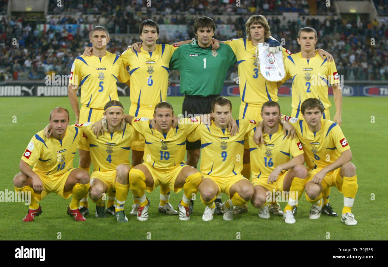 Soccer UEFA European Championship 2008 Qualifying Group B Italy v