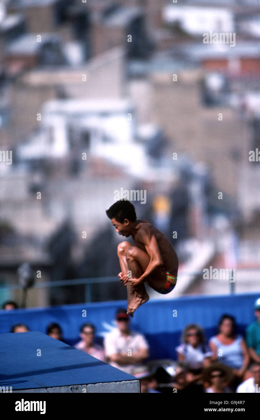 Barcelona olympics diving hires stock photography and images Alamy