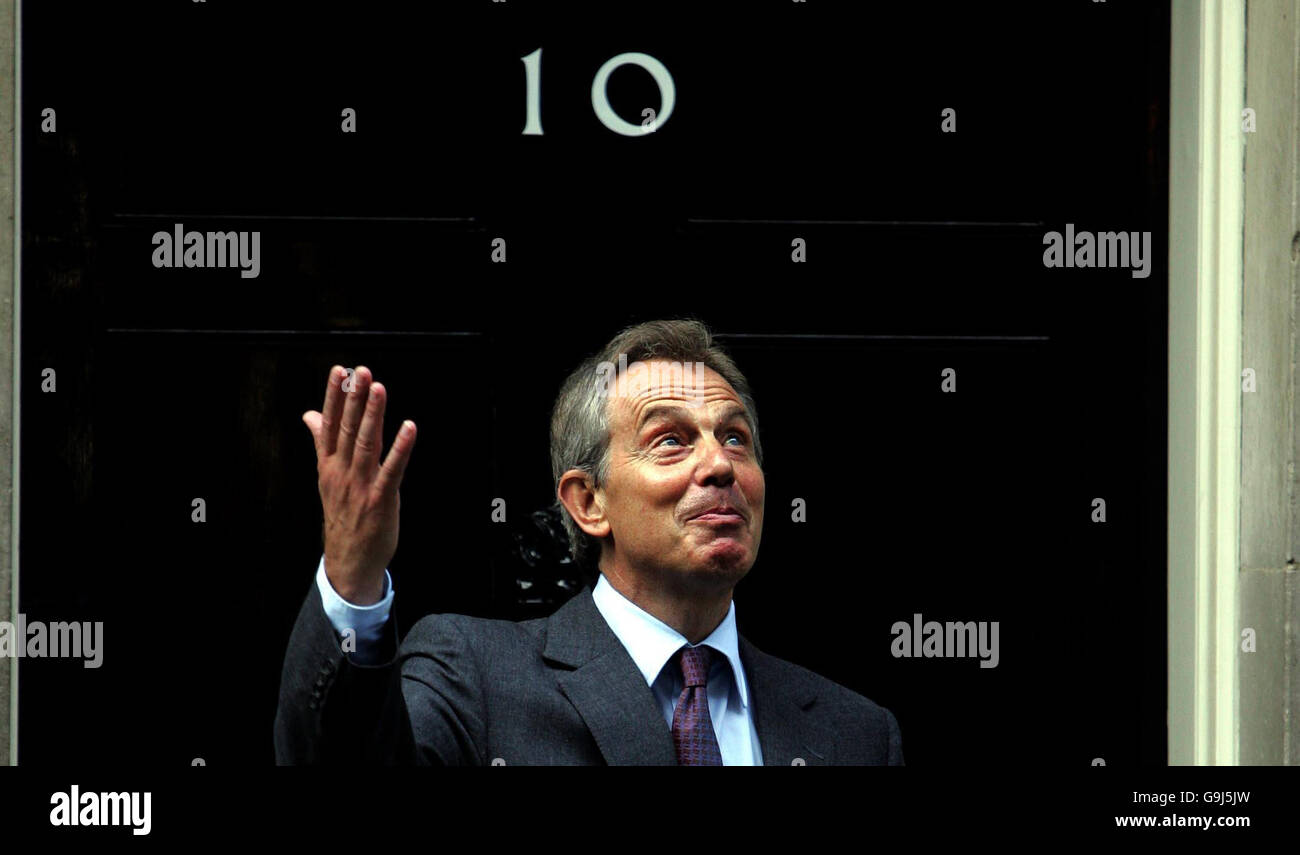 Tony Blair meets EU President Jose Manuel Barroso Stock Photo - Alamy