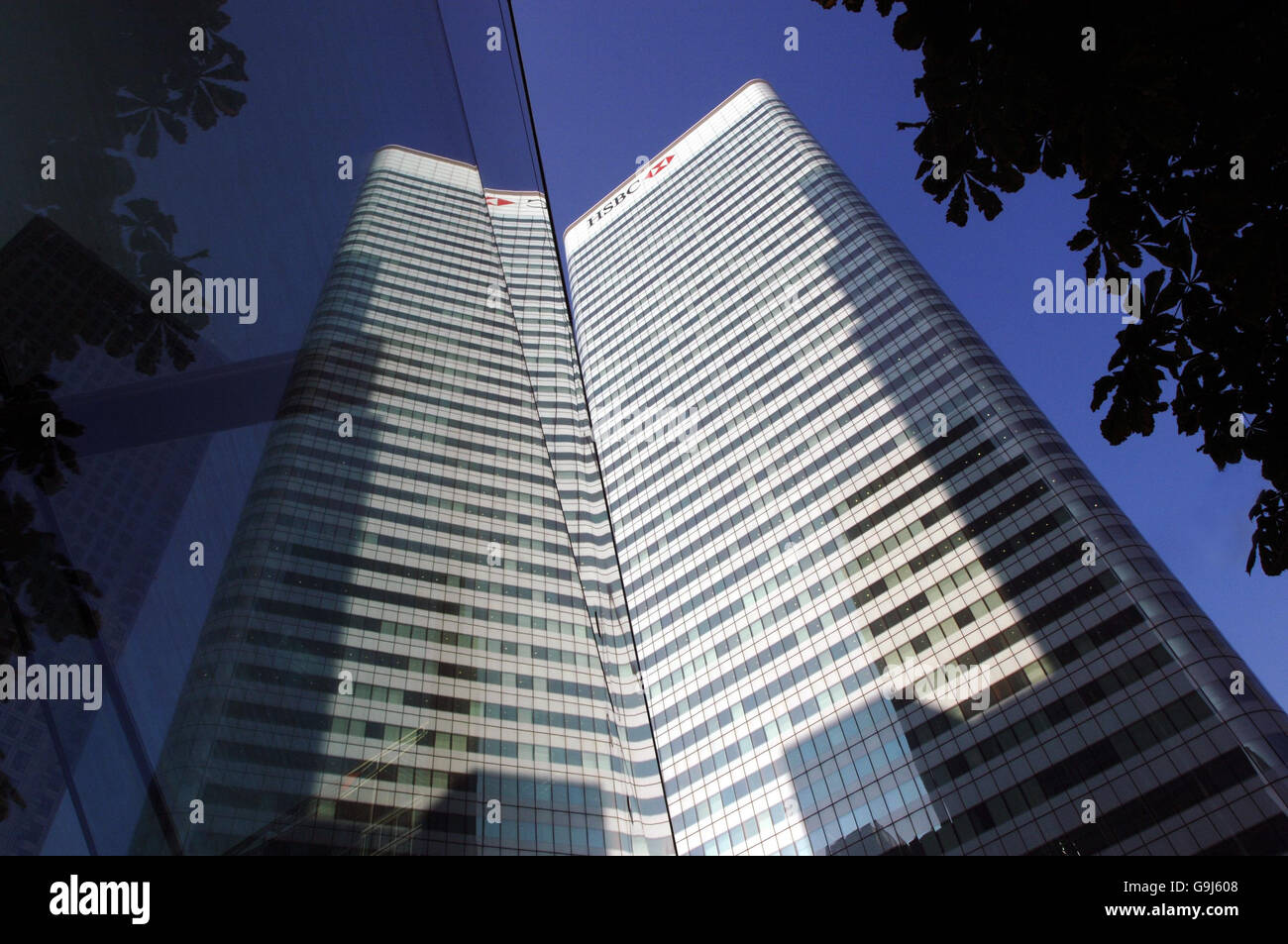 The HSBC tower at Canary Wharf, Docklands, London Stock Photo - Alamy