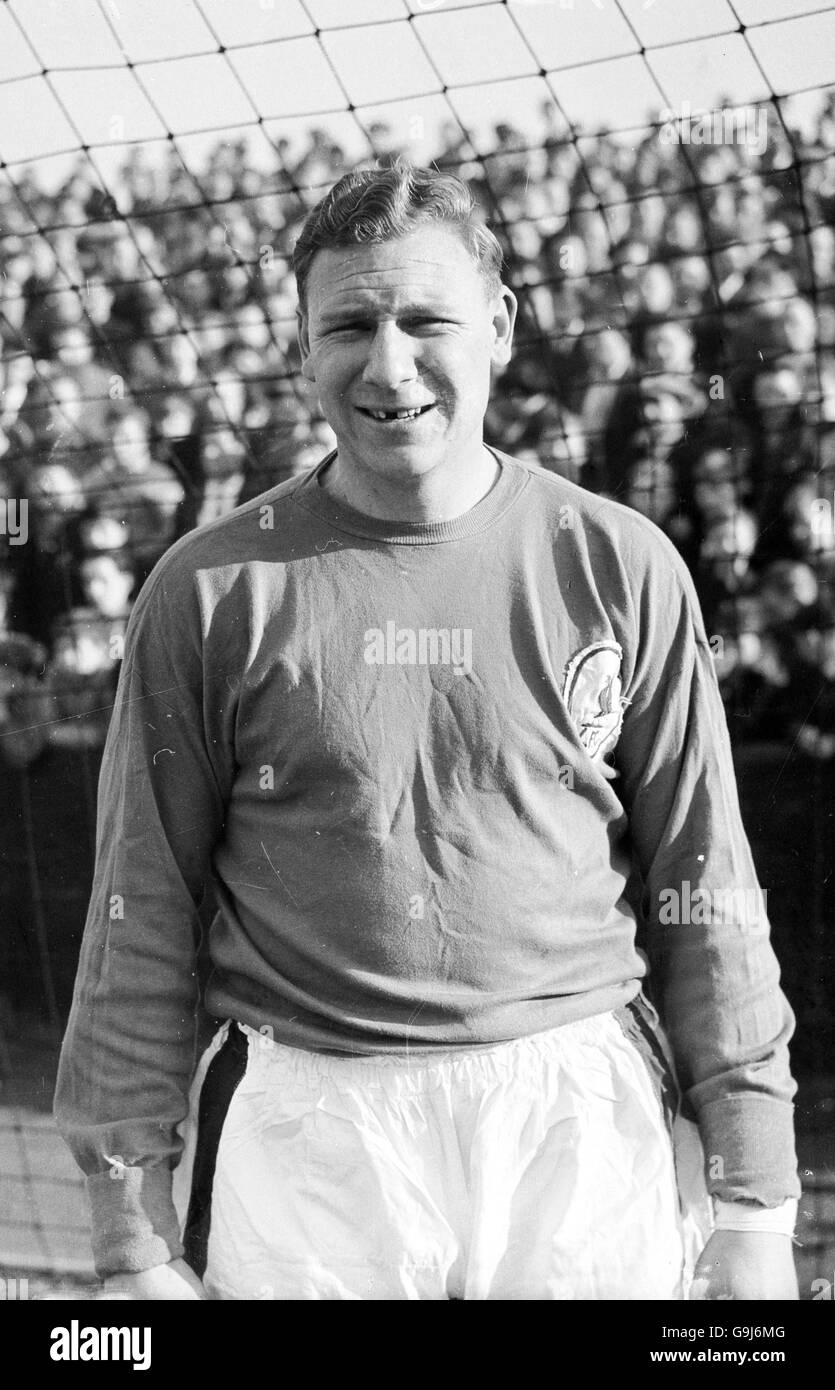 Soccer - Football League Division Two - Leyton Orient v Liverpool. Tommy Younger, Liverpool goalkeeper Stock Photo