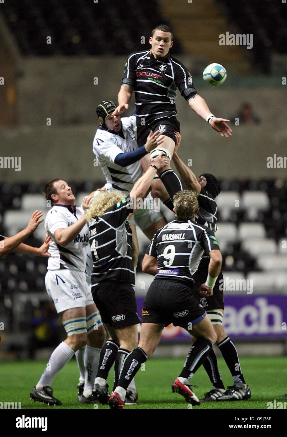 Ospreys lineout hi-res stock photography and images