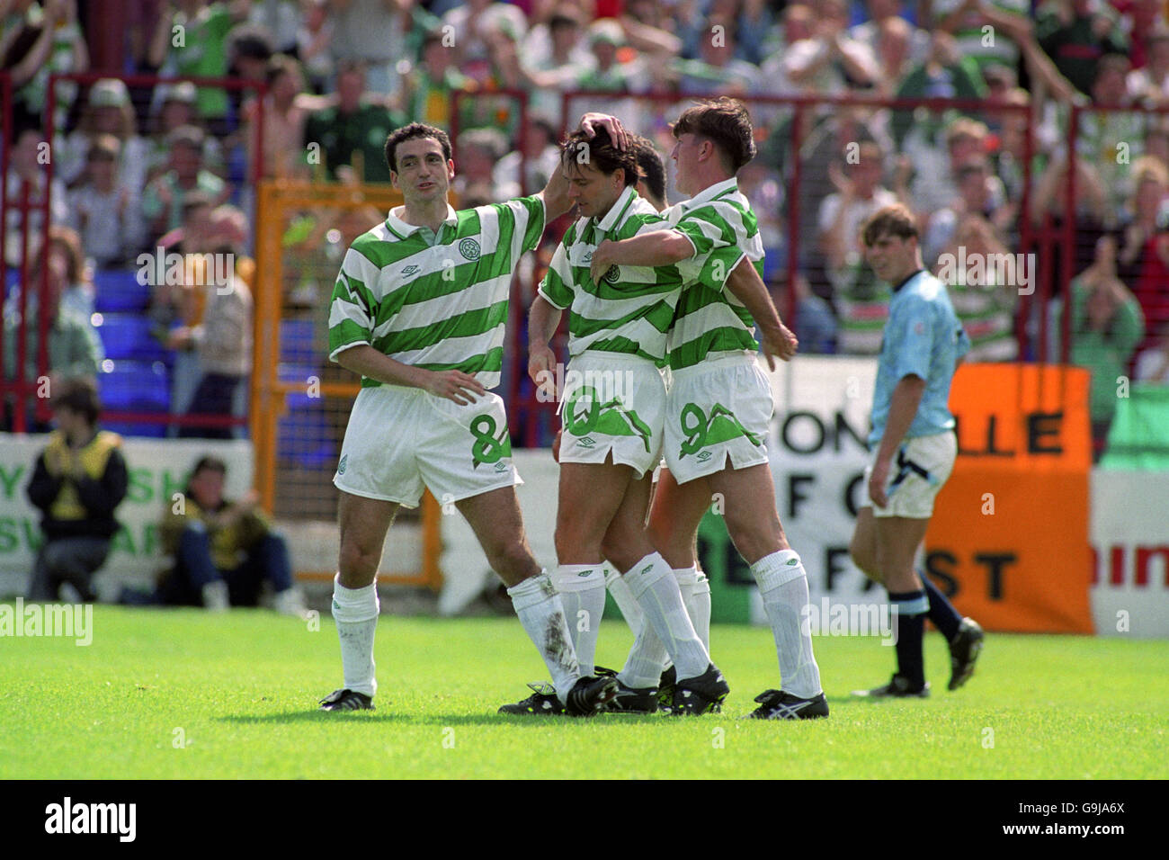 Soccer - Bord Gais Tournament - Final - Celtic v Manchester City - Tolka Park, Dublin Stock Photo