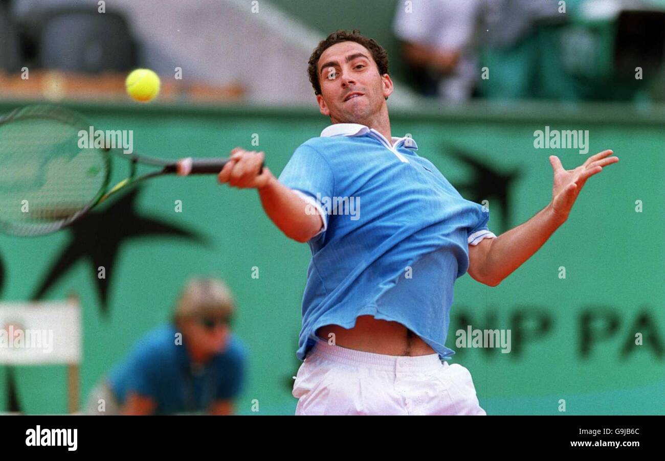 Tennis French Open Roland Garros 2000 Stock Photo Alamy