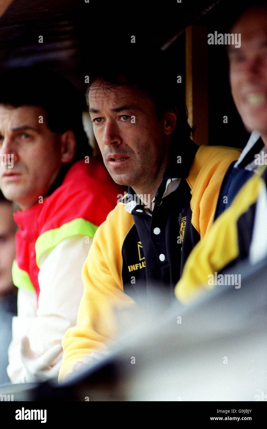 Soccer - Barclay's League Division Two - Cambridge United v Portsmouth. John Beck, Cambridge United manager Stock Photo