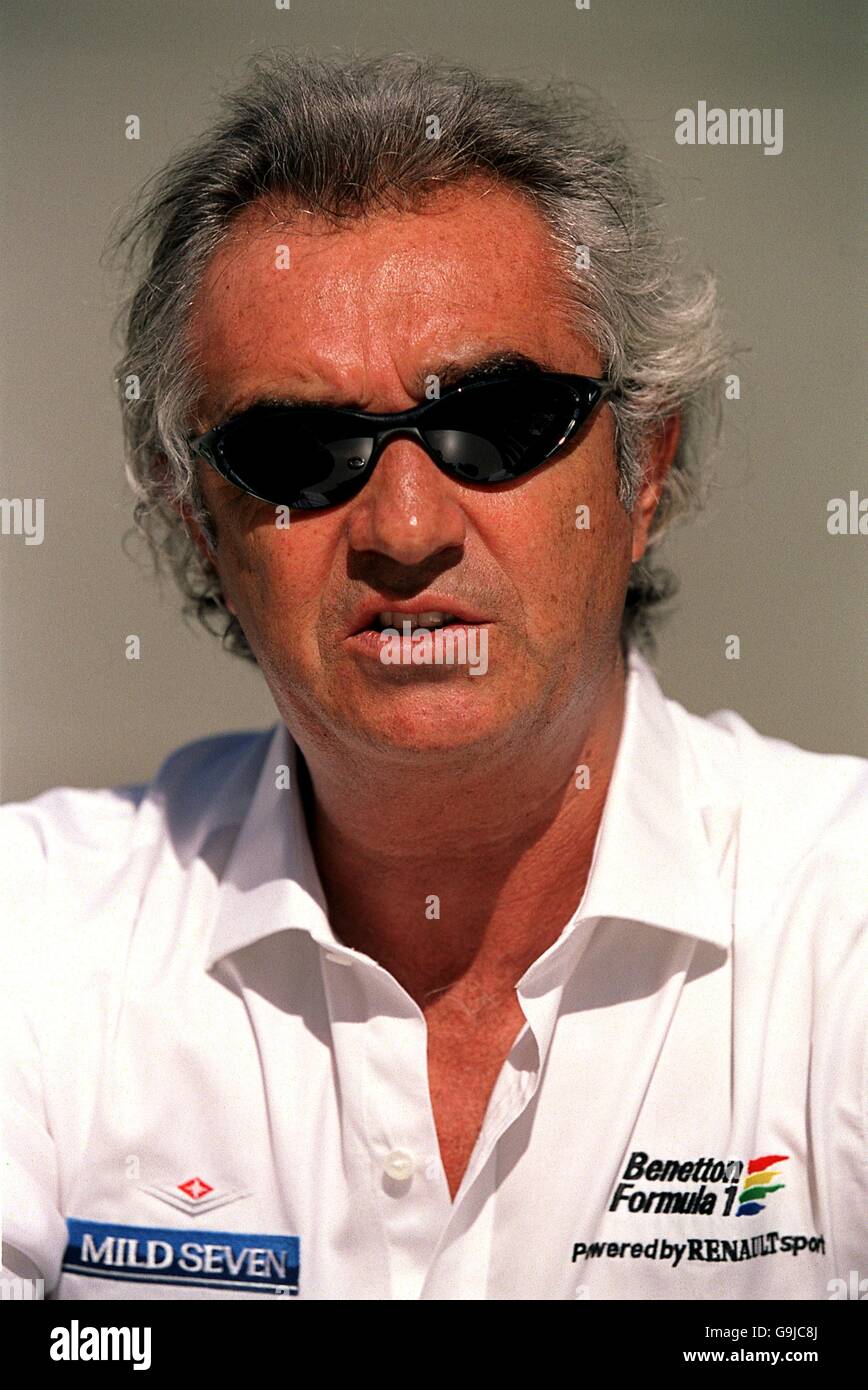 Formula One Motor Racing - Australian Grand Prix - Preview Day. Flavio Briatore, Director General of Renault Sport Stock Photo