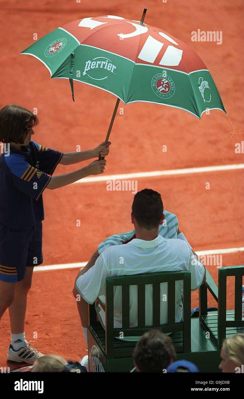 Tennis French Open Roland Garros 2000 Stock Photo Alamy