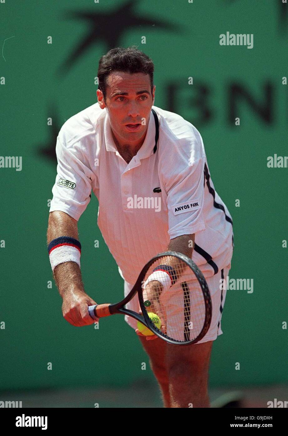 Tennis French Open Roland Garros 2000 Stock Photo Alamy