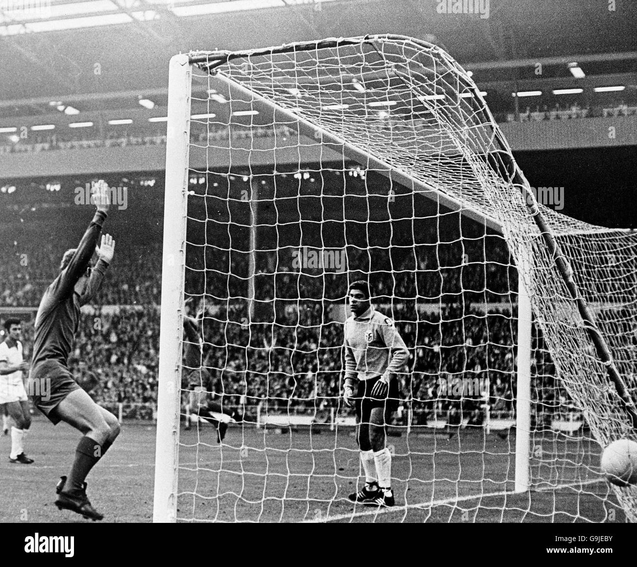 Soccer - European Cup - Final - Manchester United v Benfica Stock Photo