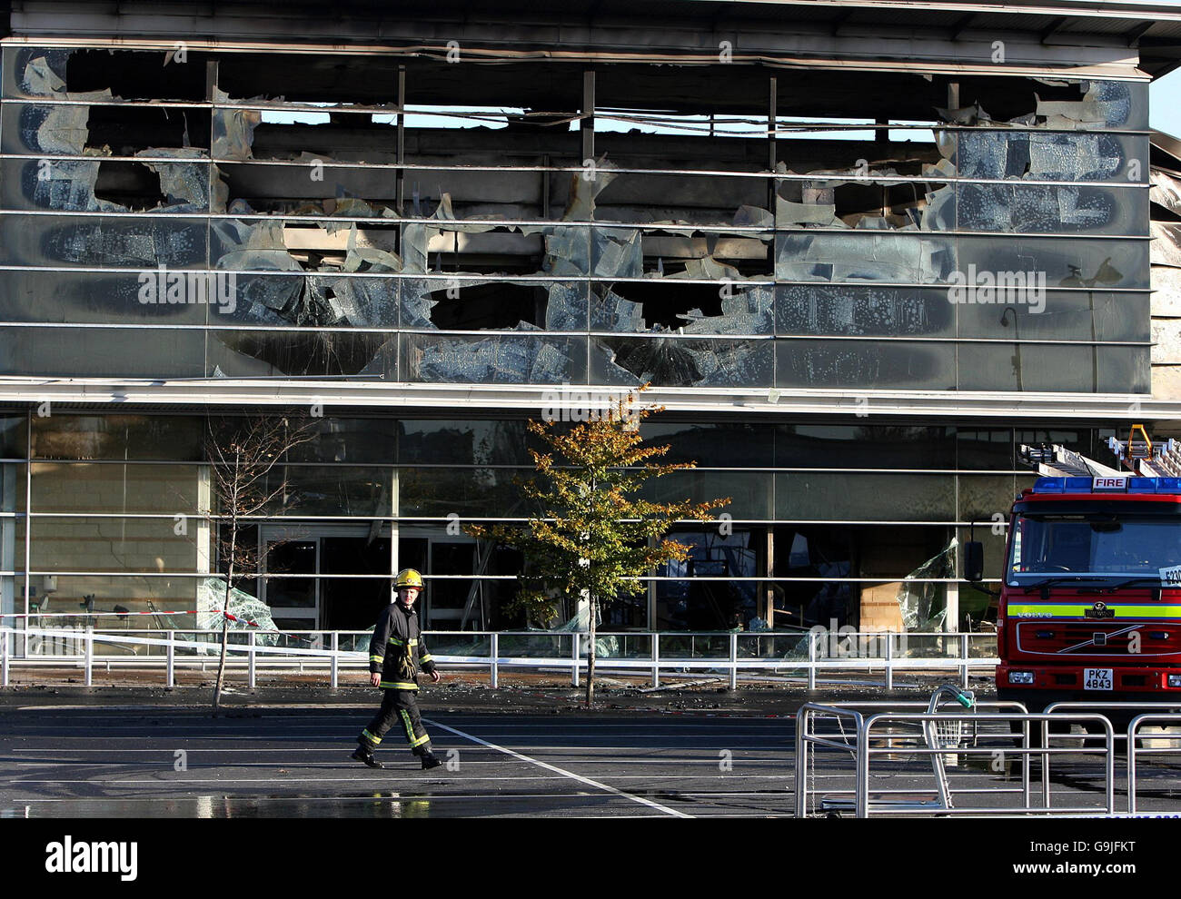 Major retail outlet, Homebase, in the south of Belfast, which was