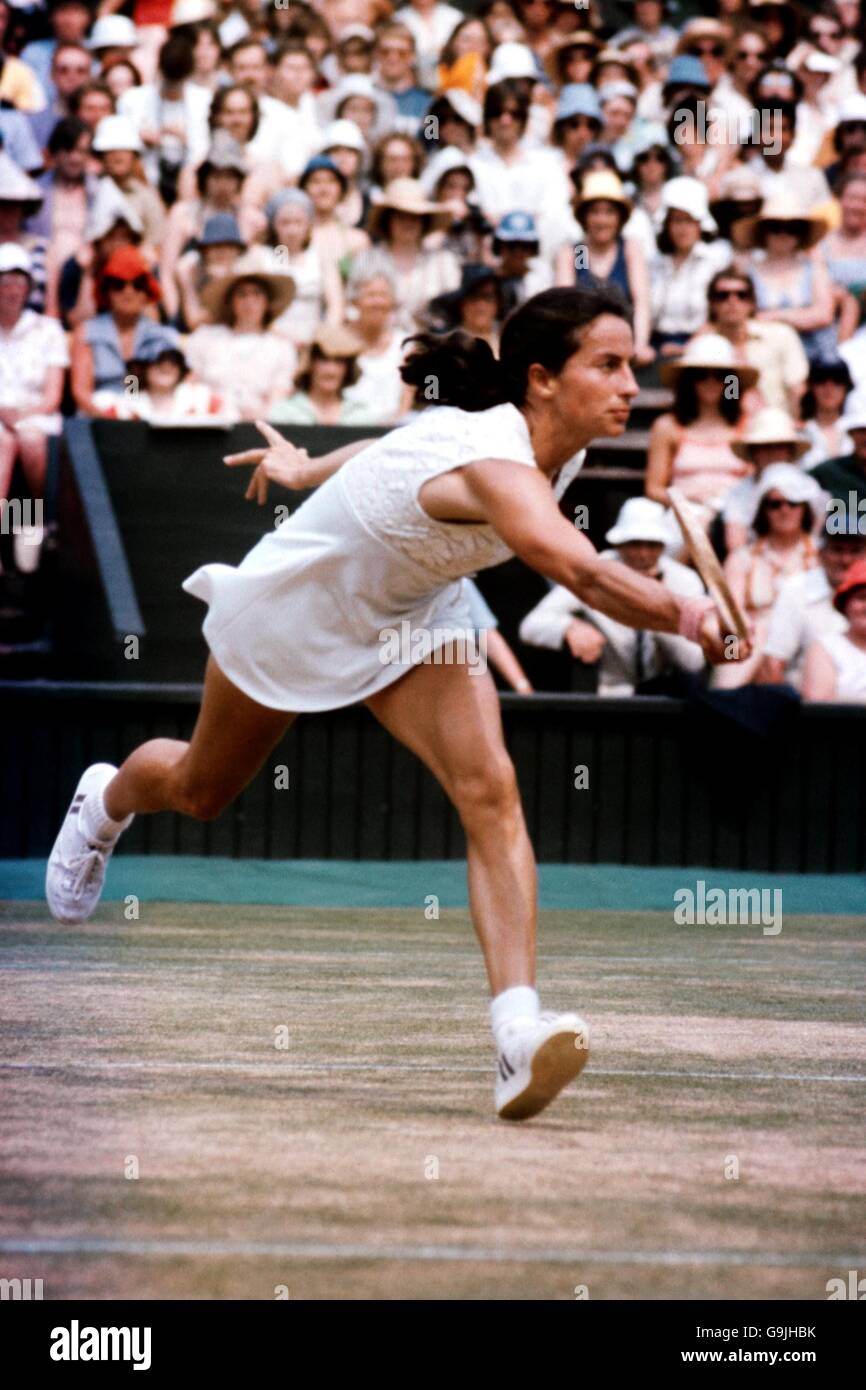 Tennis Wimbledon Championships 1976 Stock Photo Alamy